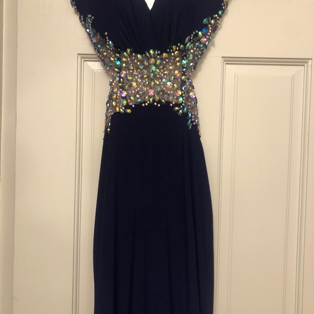 Long Cocktail or Prom Dress - Picture 5 of 6